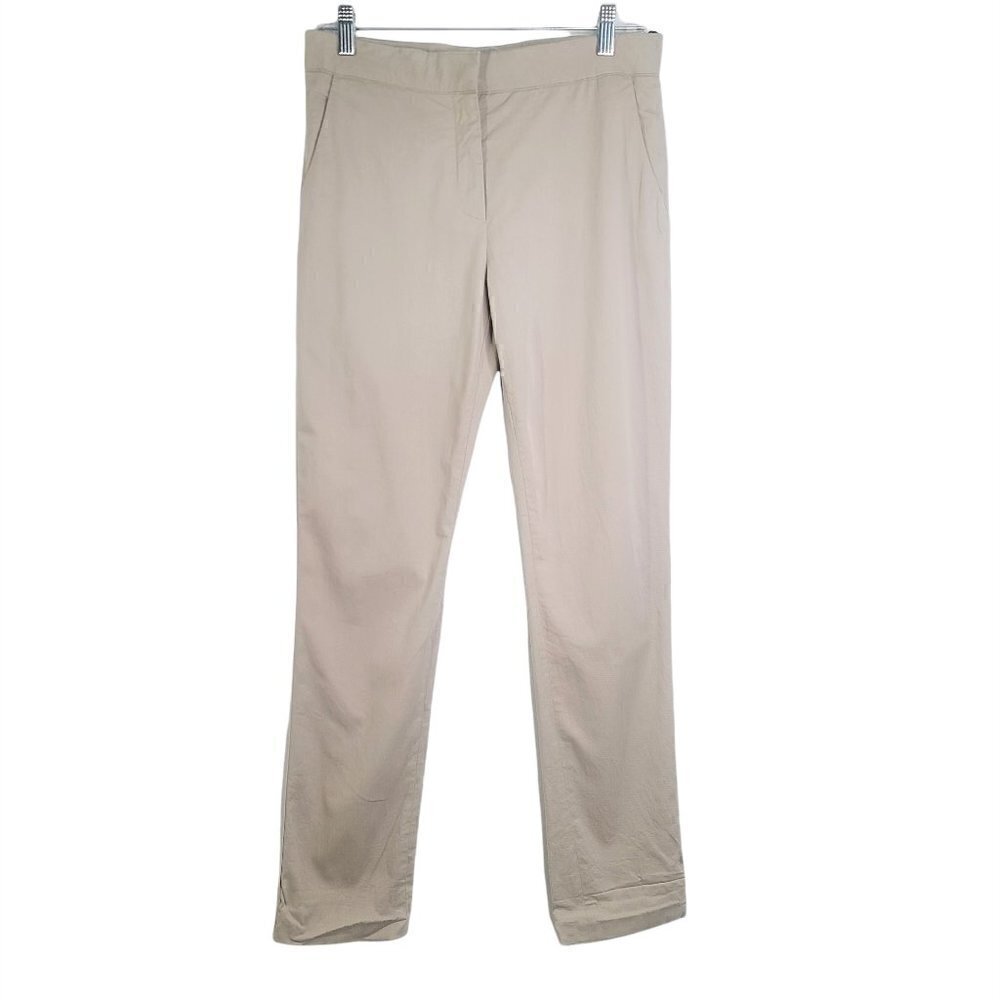Nina Ricci Khaki Beige Dress Pants Made in Italy